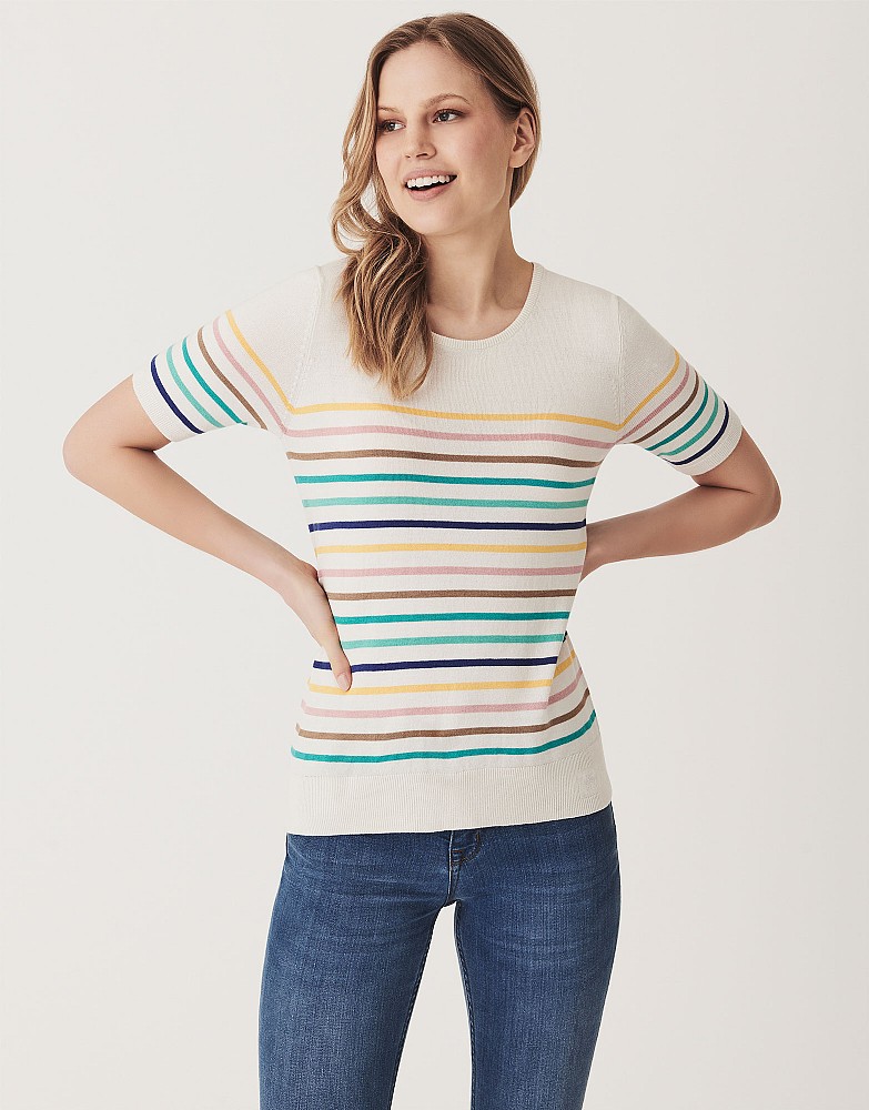 Women's Knitted T-Shirt from Crew Clothing Company