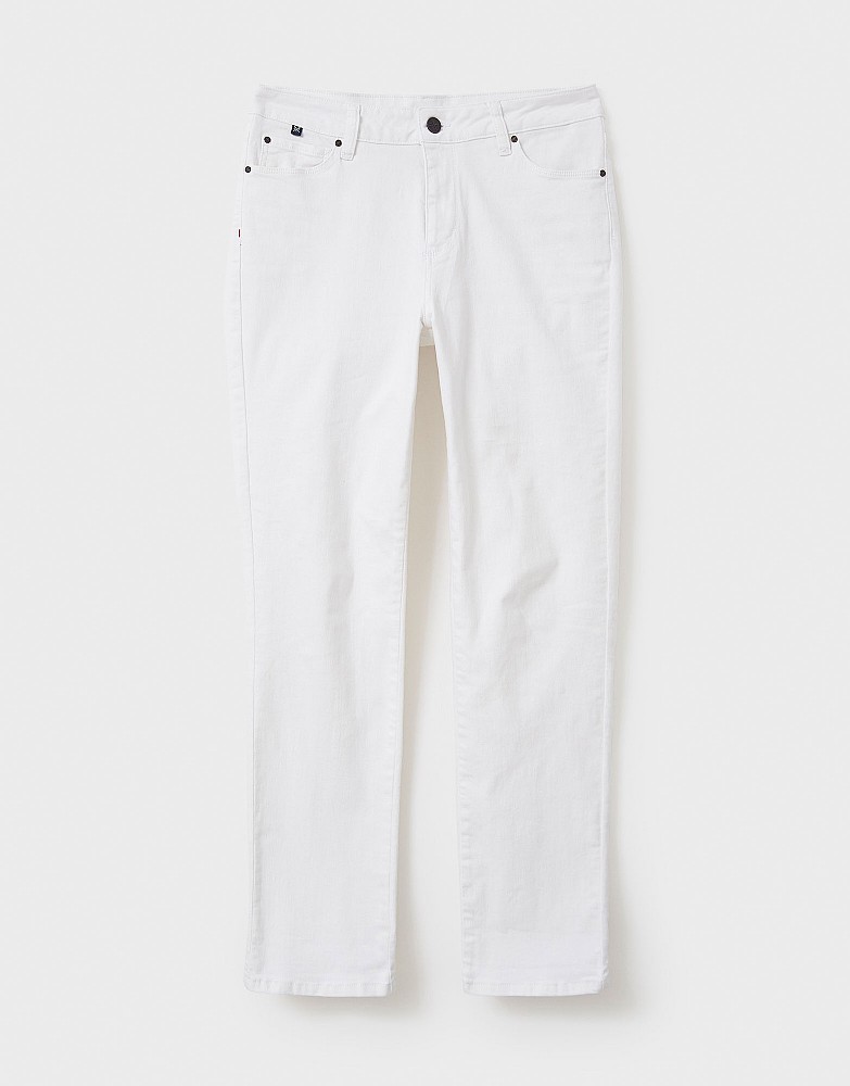 Womens Everyday Relaxed Jean White | Assembly Label