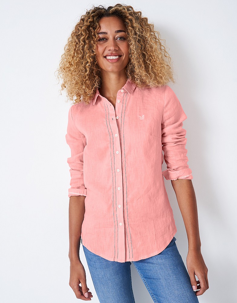 Women's Linen Shirt from Crew Clothing 