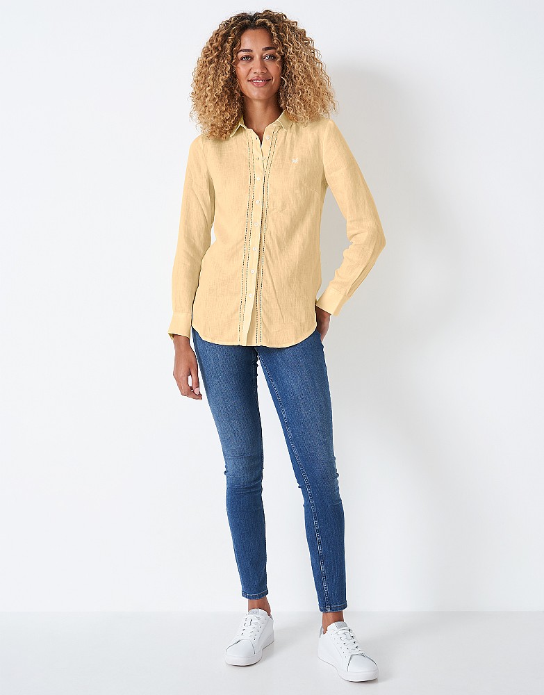 Women's Linen Shirt from Crew Clothing 