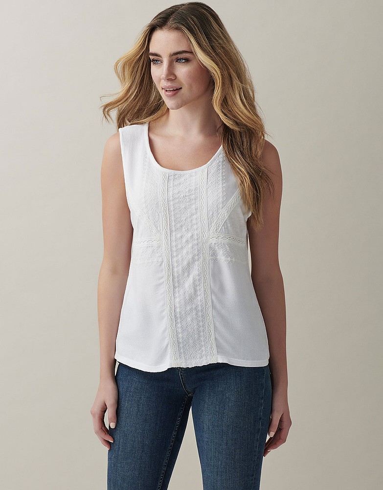 Broderie Lace Top