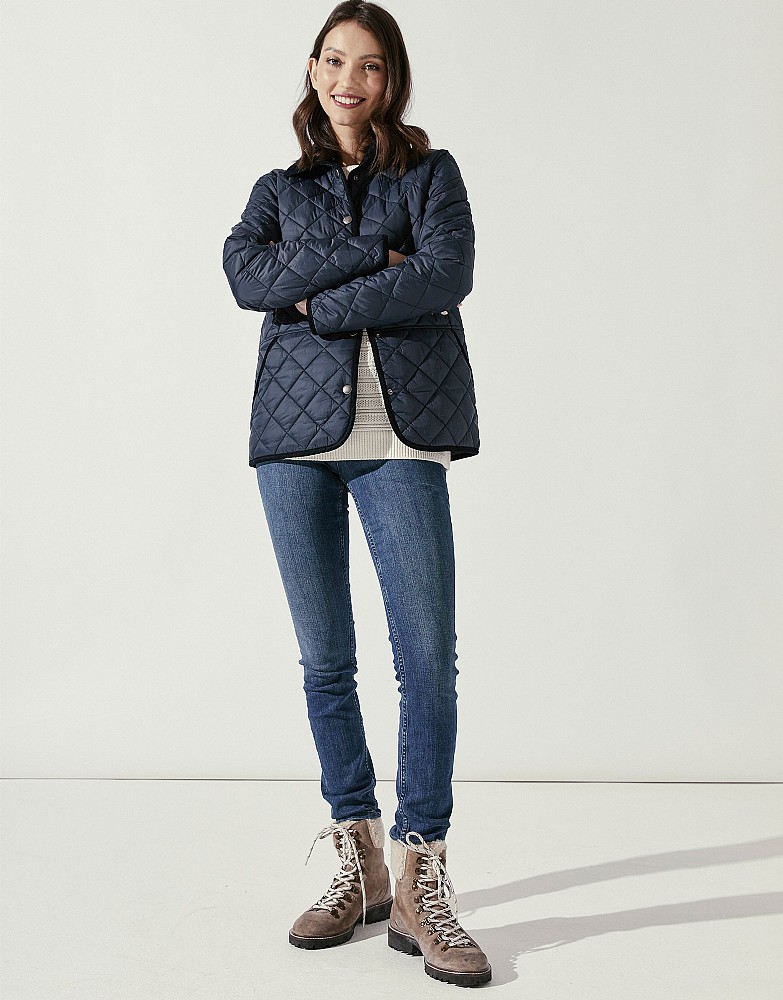 soft quilted jacket