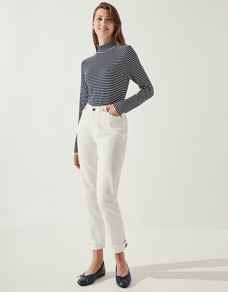 Second Skin Polo Neck Top
