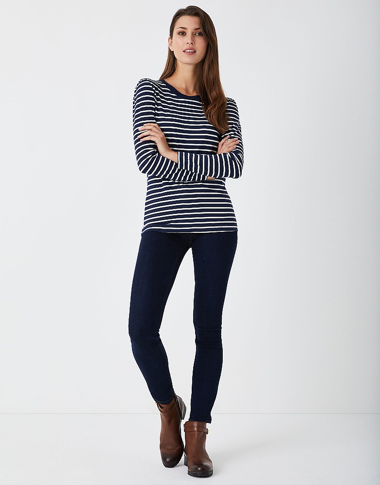 Puff Sleeve Breton from Crew Clothing 