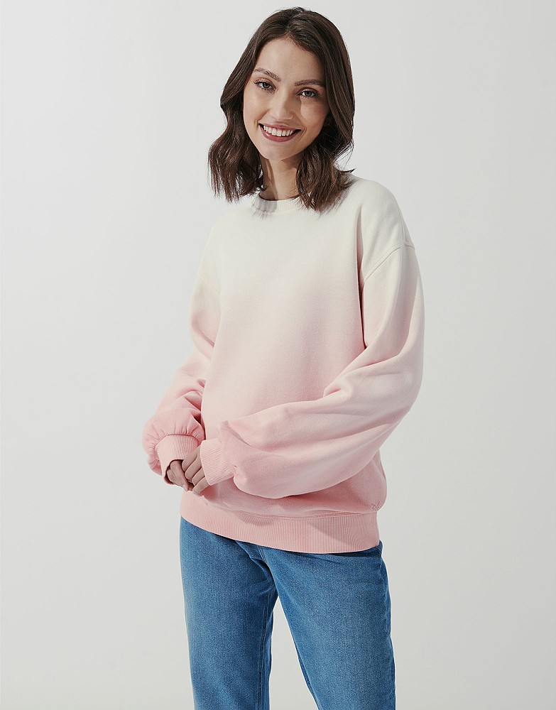 Pink ombre sweatshirt Clearance