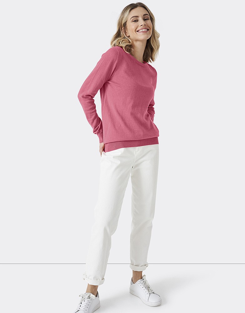 Women's Foxy Crew Neck Jumper from Crew 