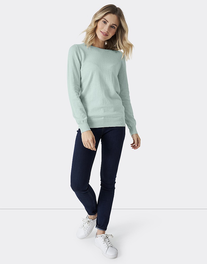 Women's Foxy Crew Neck Jumper from Crew 