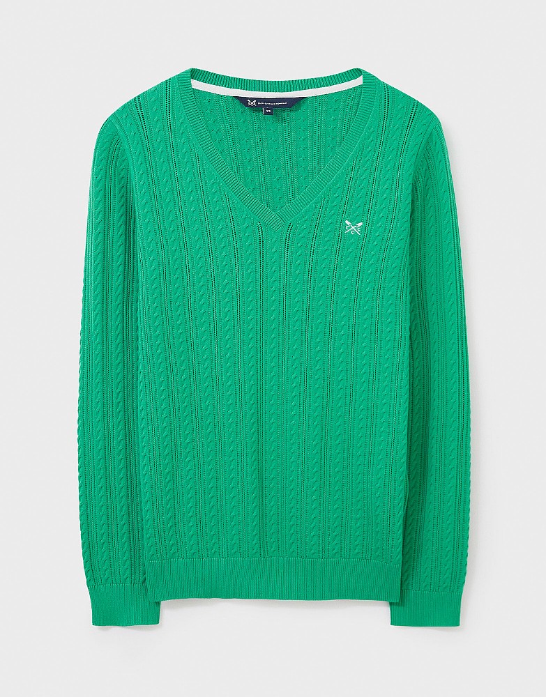 Summer Cable Jumper from Crew Clothing 