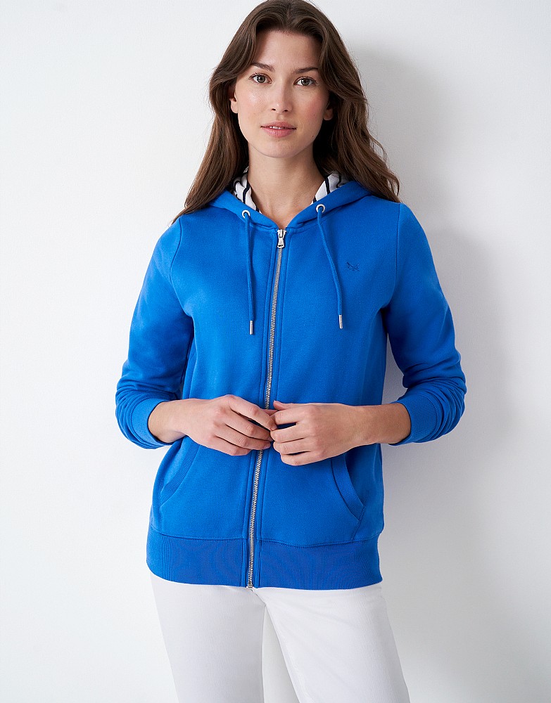 Women's Heritage Zip Through Hoodie from Crew Clothing Company