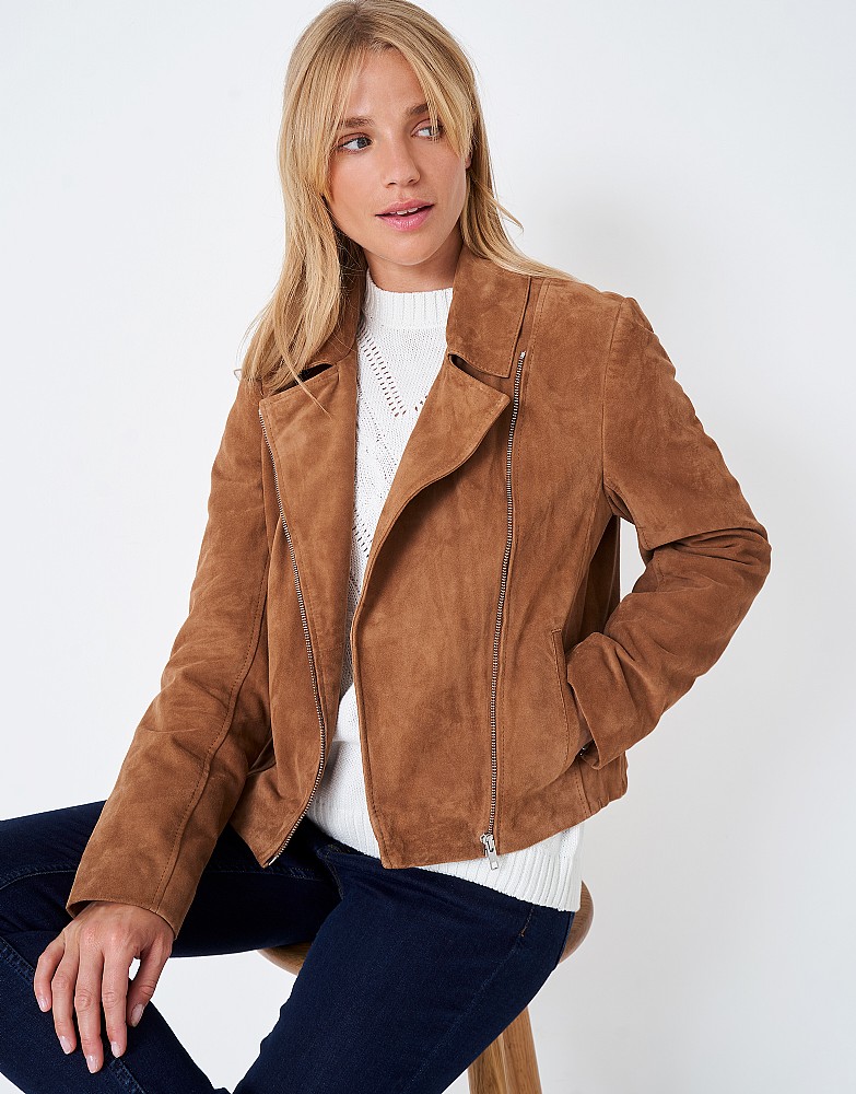 Women's Suede Jacket from Crew Clothing Company