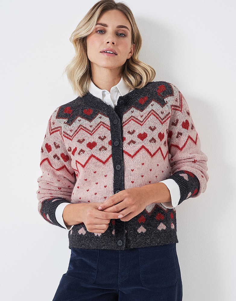 Crew Clothing Women's SELINA Christmas Cardigan