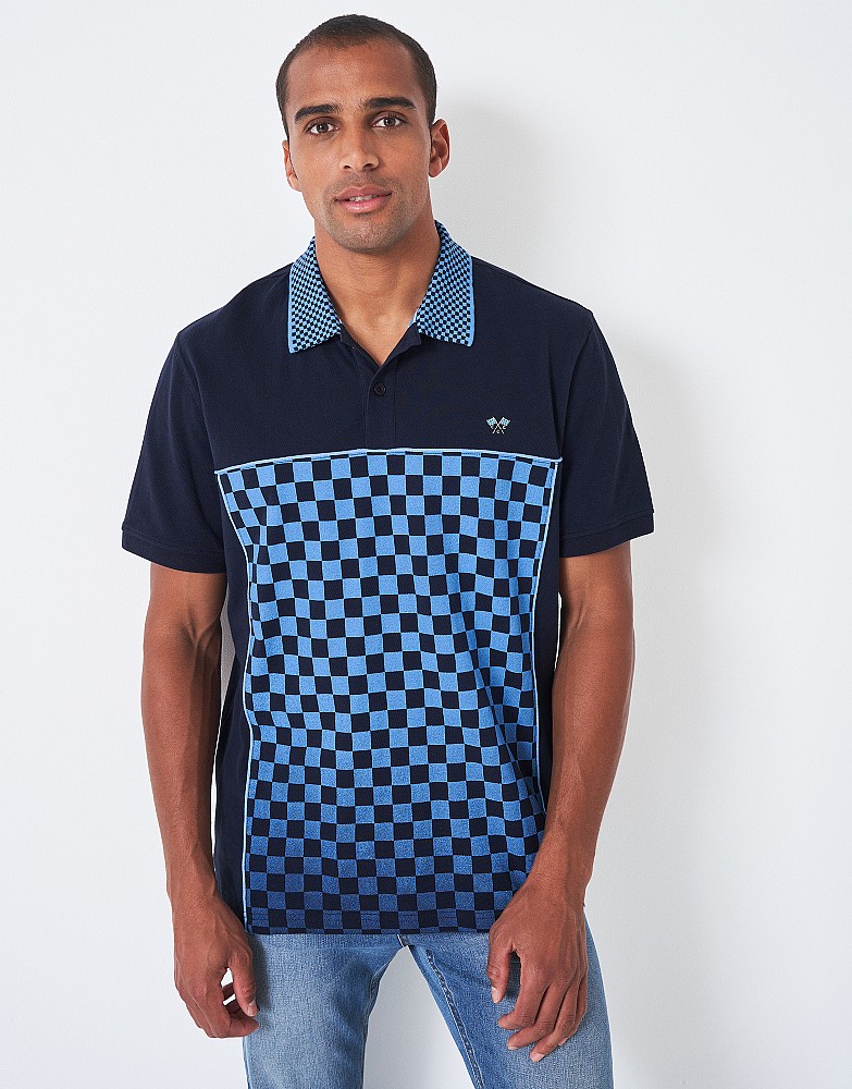 Williams Ombre Colour Block Polo Shirt