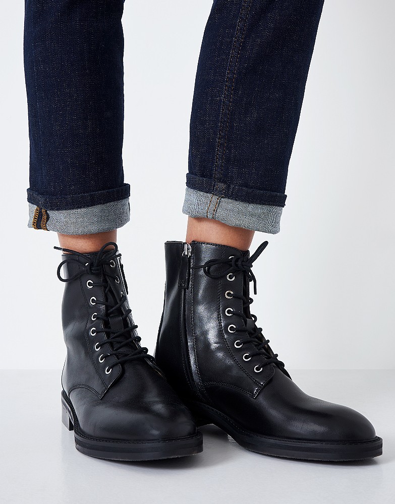 Women's Juliet Leather Boot from Crew Clothing Company
