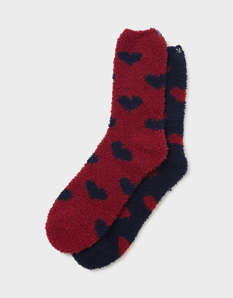 2 Pack Fluffy Socks