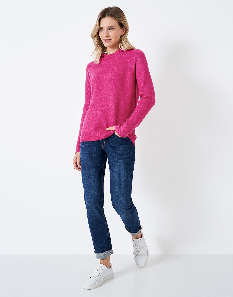 Women's Knit Hoodie from Crew Clothing Company