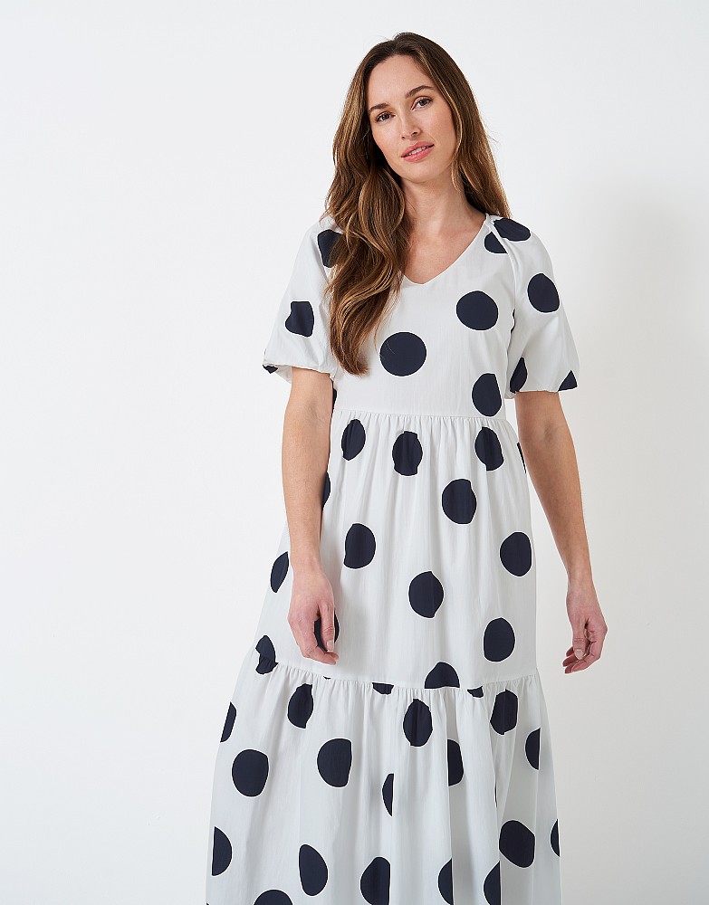 Irene Large Spot Dress