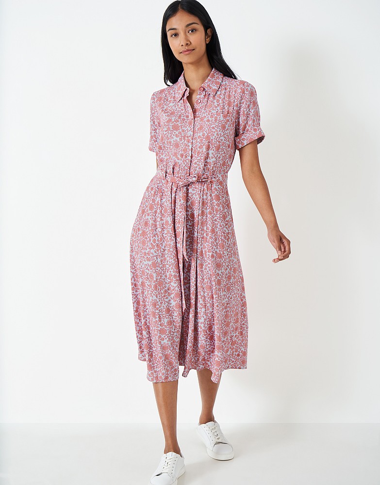 Women's Sienna Short Sleeve Dress from Crew Clothing Company