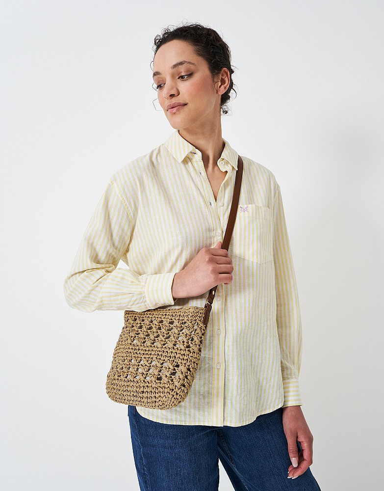 Straw Cross Body Bag