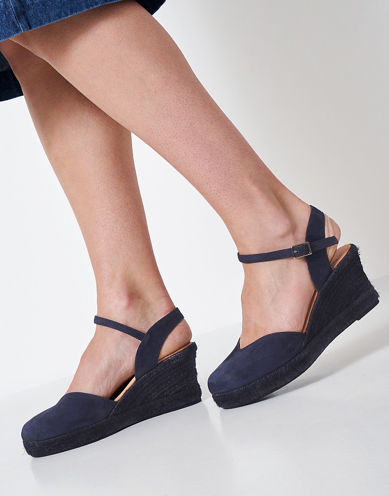 Ferne Suede Wedge Espadrille