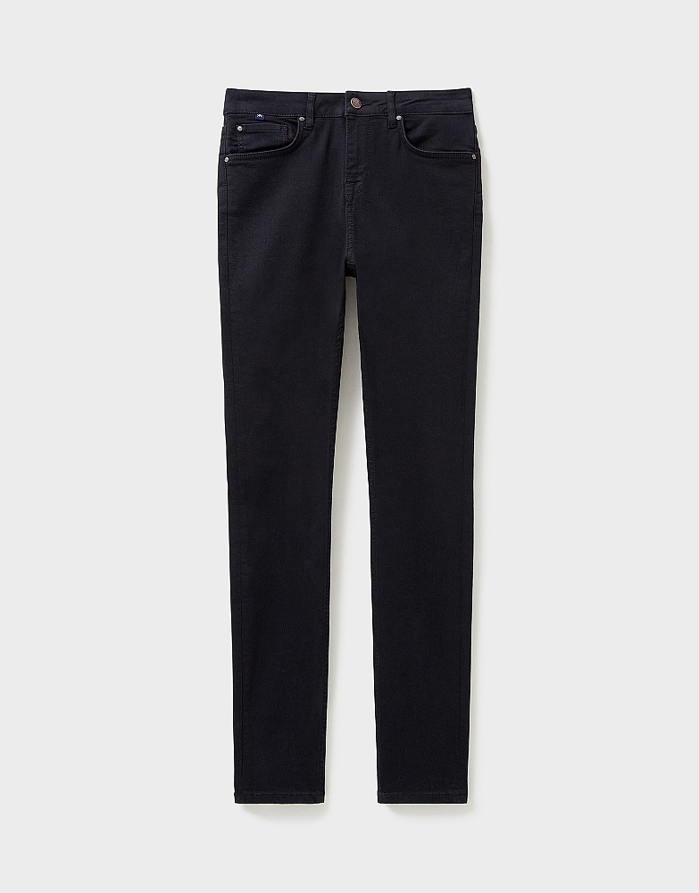 Women's Super Stretch 5 Pocket Jeans in Navy from Crew Clothing