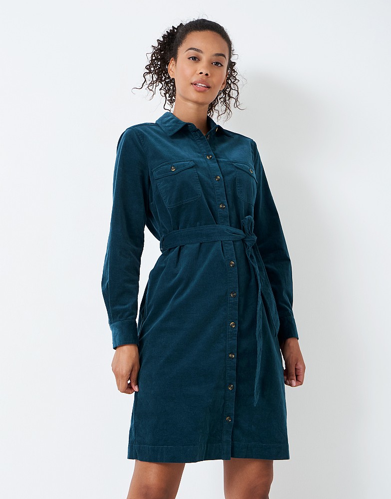 Women's Elsie Cord Dress from Crew Clothing Company