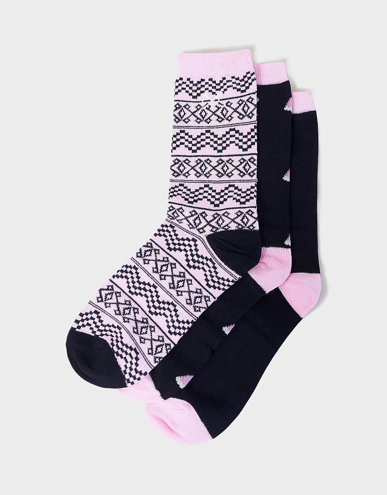3 Pack Bamboo Sock Box