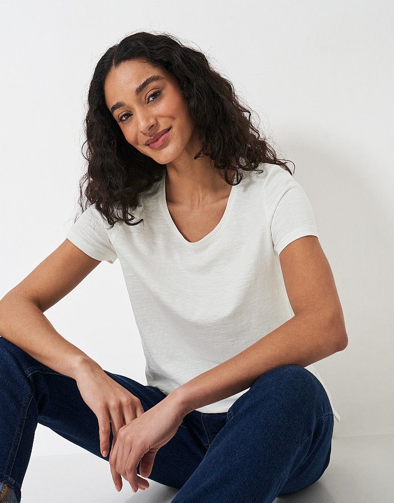 Perfect Scoop Neck Short Sleeve T-Shirt