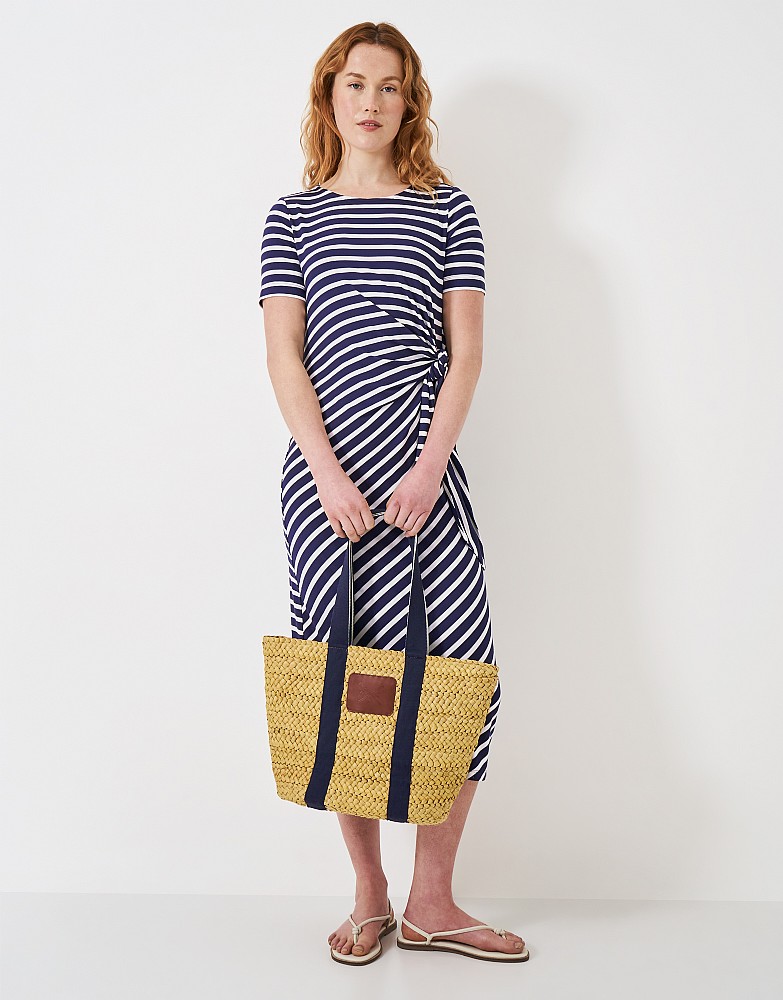 Charlie Straw Tote Bag