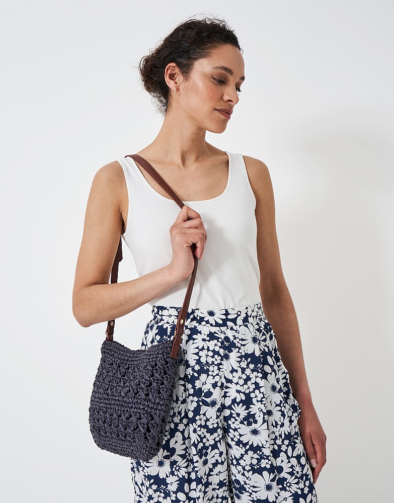 Straw Cross Body Bag