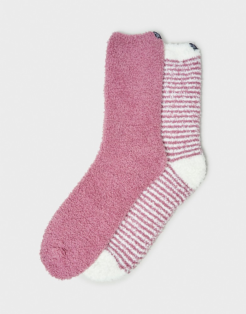 Two Pack Fluffy Sock