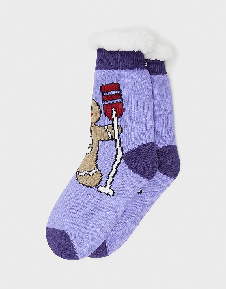 Cosy Sock in Gingerbread