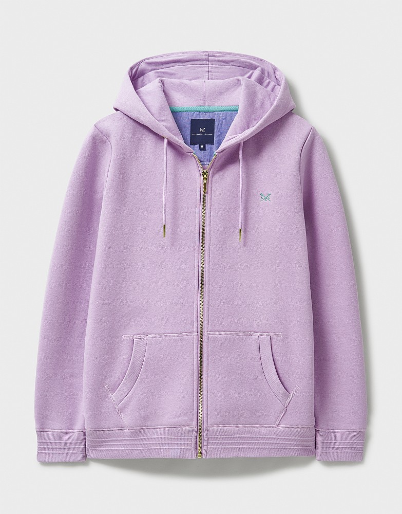 light purple nike zip up hoodie
