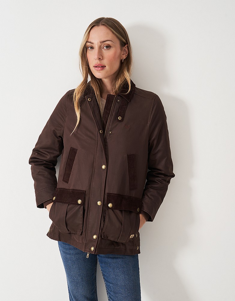 Wax Jacket in Brown