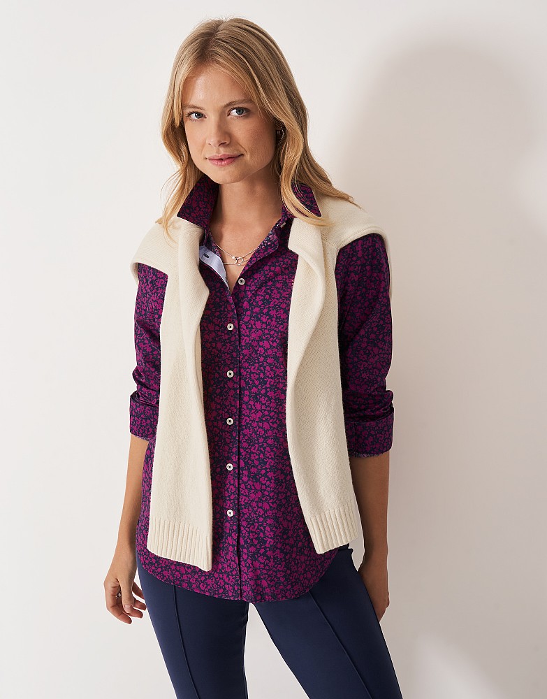 Lulworth Shirt in Berry