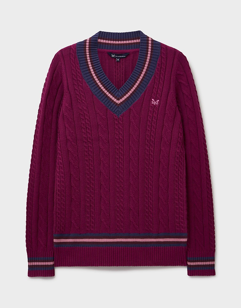 Ralph Lauren V Neck Jumper Womens Cricket Jumper Polo Ralph Lauren