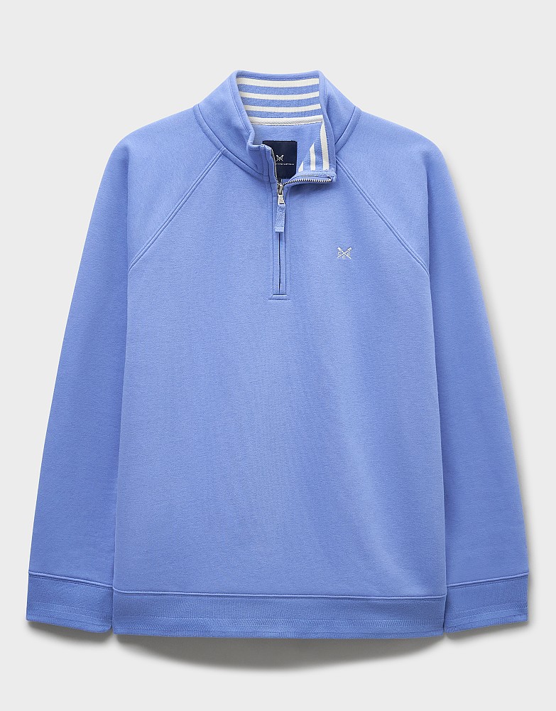 Sweat Femme Crew Clothing Company Taille 12 - Bleu - 100% Coton (occasion)