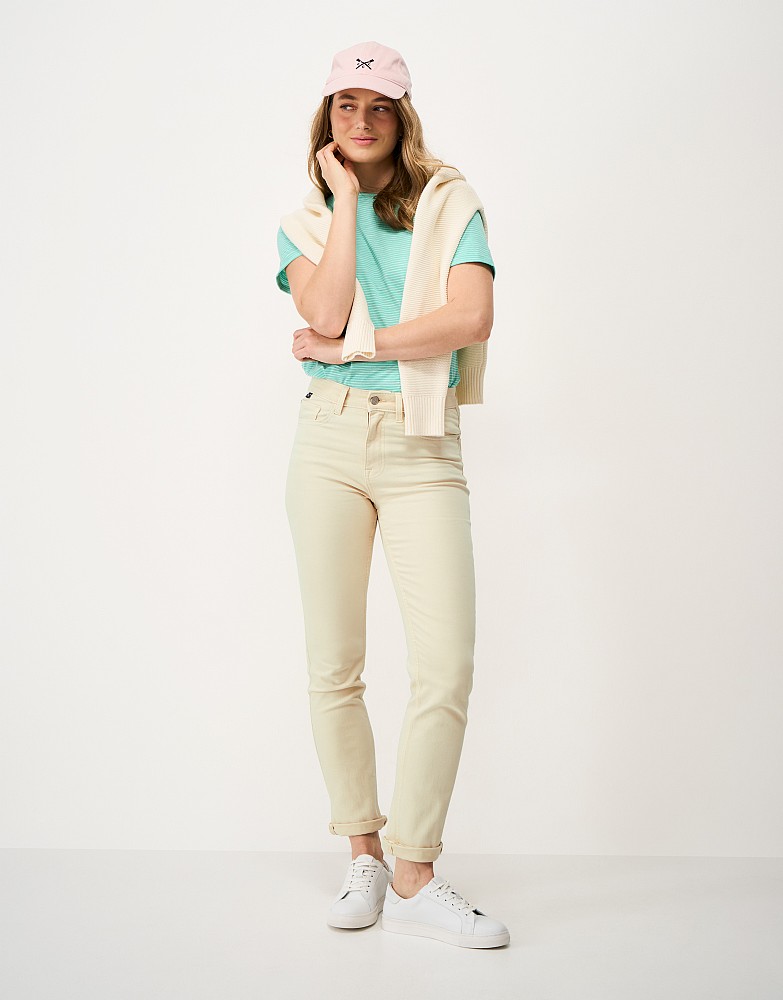 Straight Leg Jeans in Neutral Denim