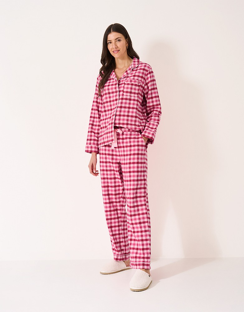 Check PJ Set in Pink