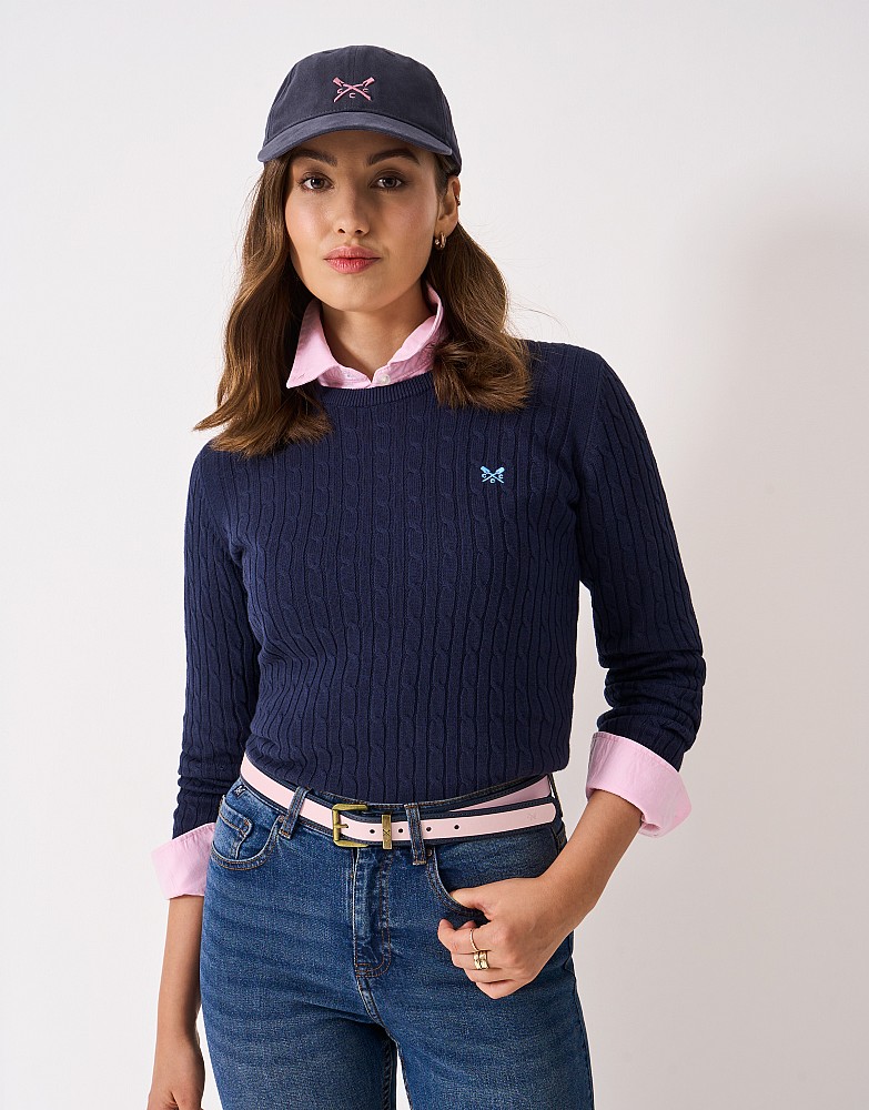 Contrast Binding Jeans Belt in Pink