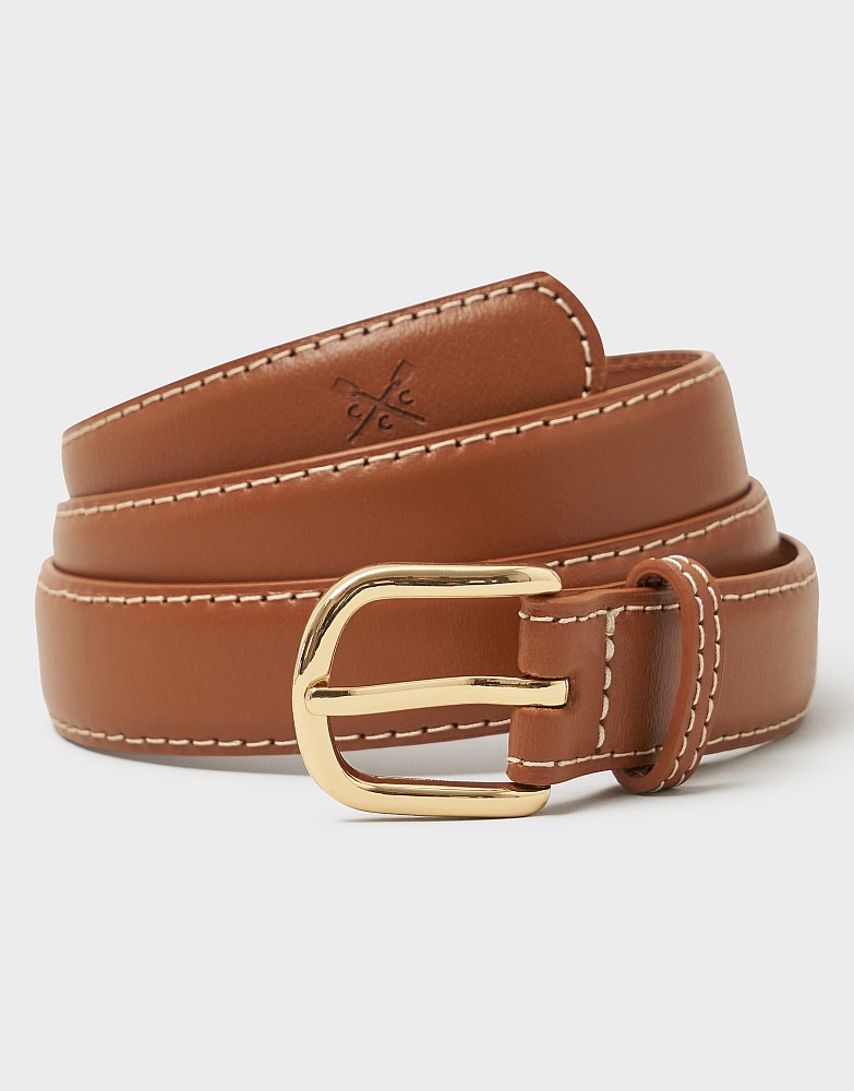 Classic Jeans Belt in Tan