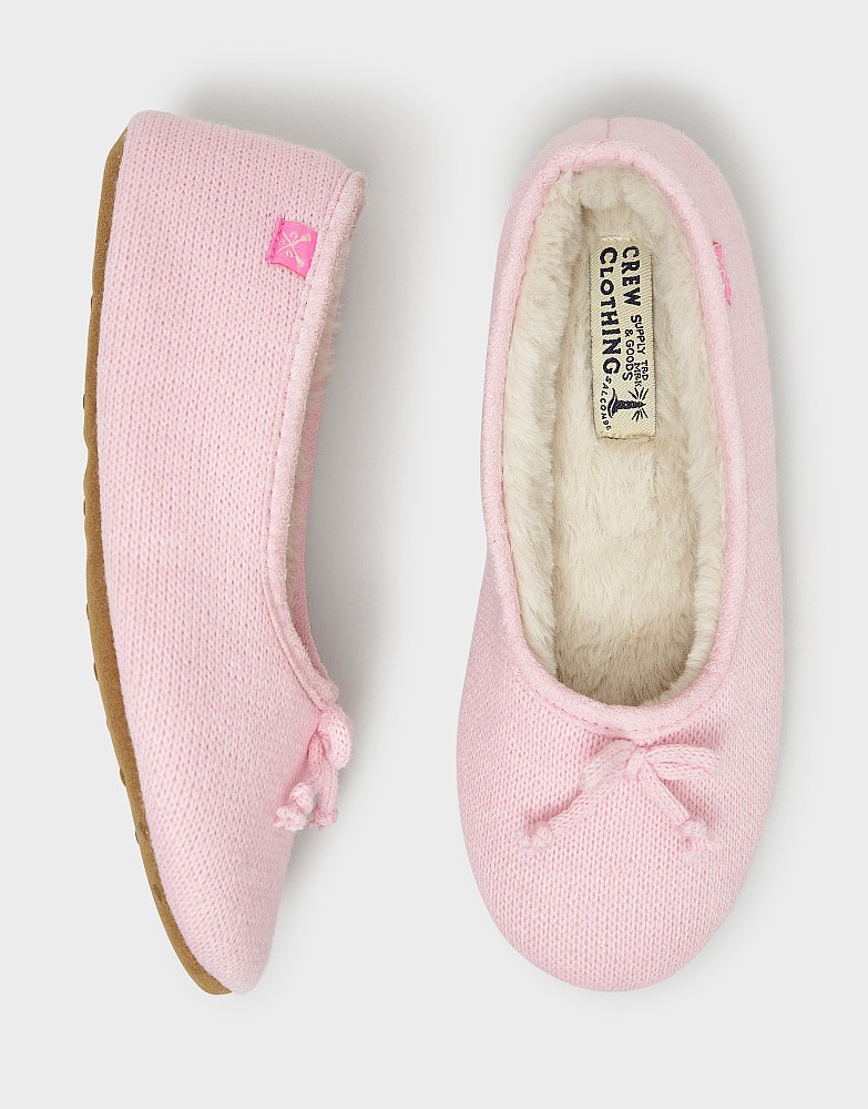 Ballerina Slippers in Pink
