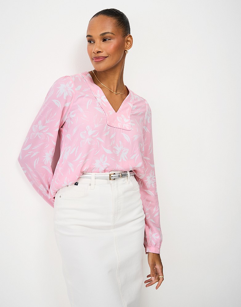 Claudette Blouse in Pink