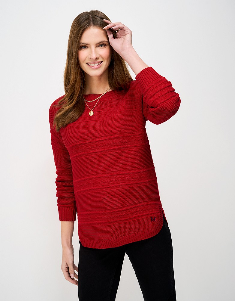 Tali Jumper in Cherry Red
