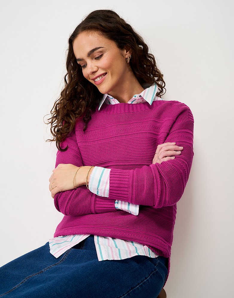 Tali Jumper in Fuchsia