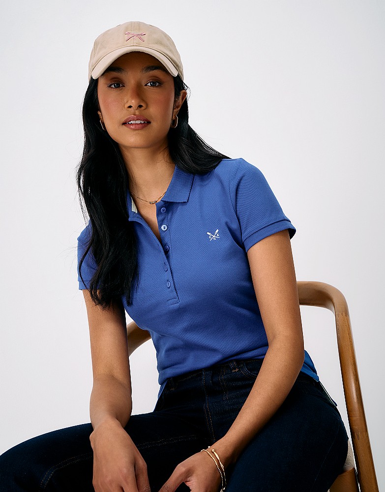 Classic Cotton Polo in Royal Blue