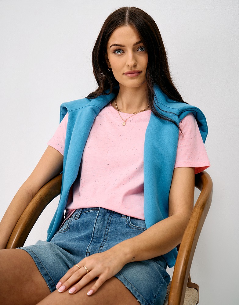 Nepp Jersey Tee in Pink