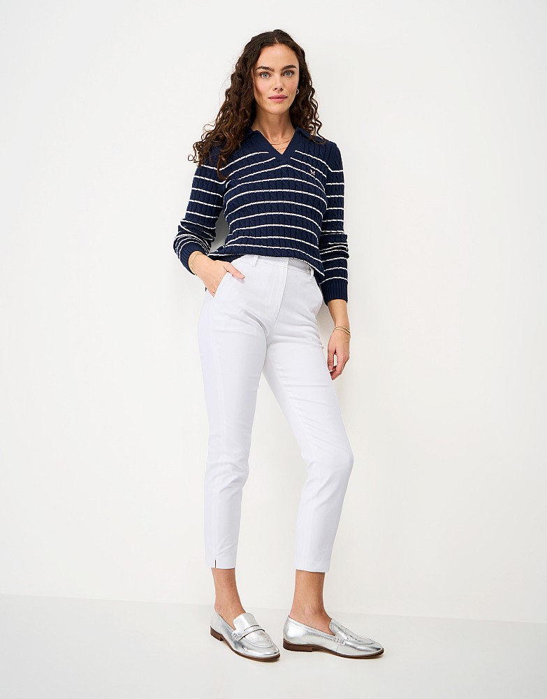 Smart Chino in White