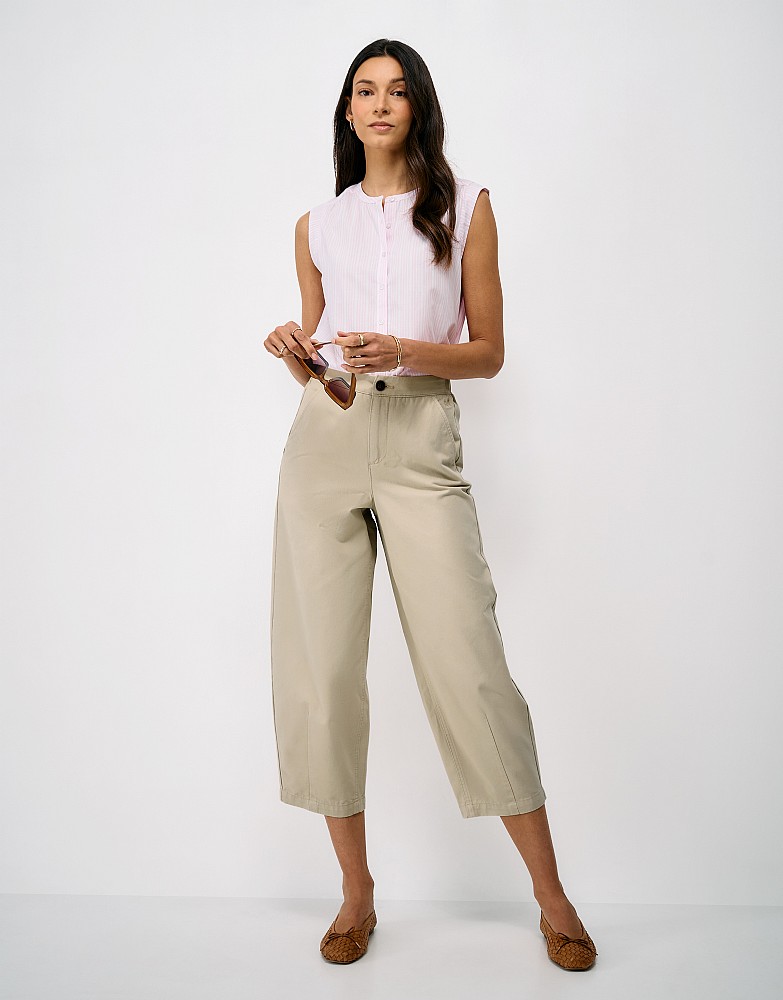 Barrel Casual Chino Cotton Trouser