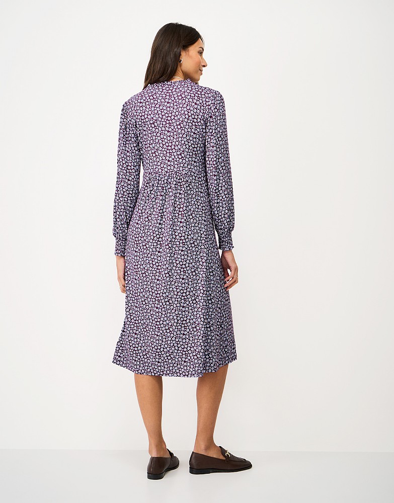 jersey tea dress Nicola Jersey Tea Dress - Multi, Wildflower Garden