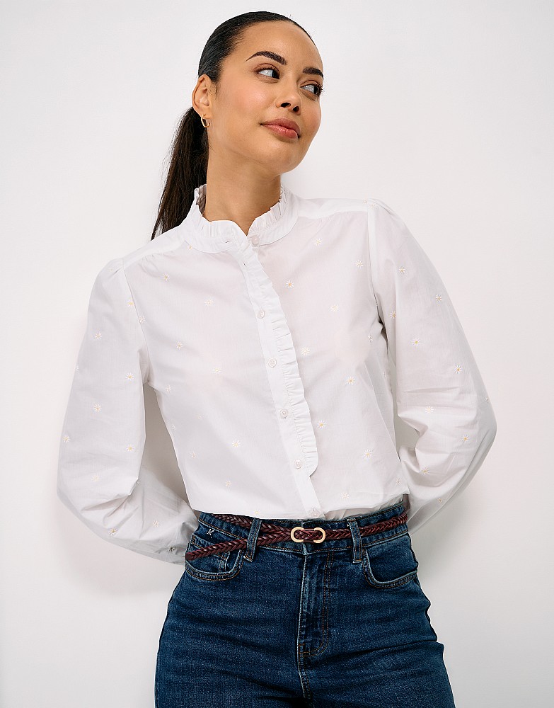 Classic Jeans Belt in Chocolate Brown